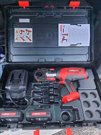 Sertisseuse Virax Viper M21+ avec Inserts en excellent état