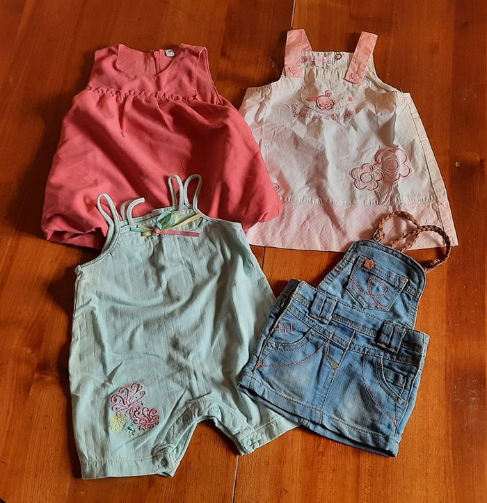 Lot de 13 vêtements pour fille 3 mois été, lot 1 - photo numéro 4