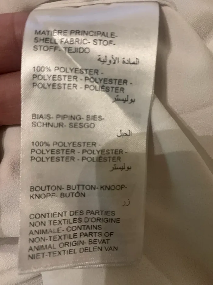 Chemisier maison123 blanche taille 36 Taille S manches longues - photo numéro 12