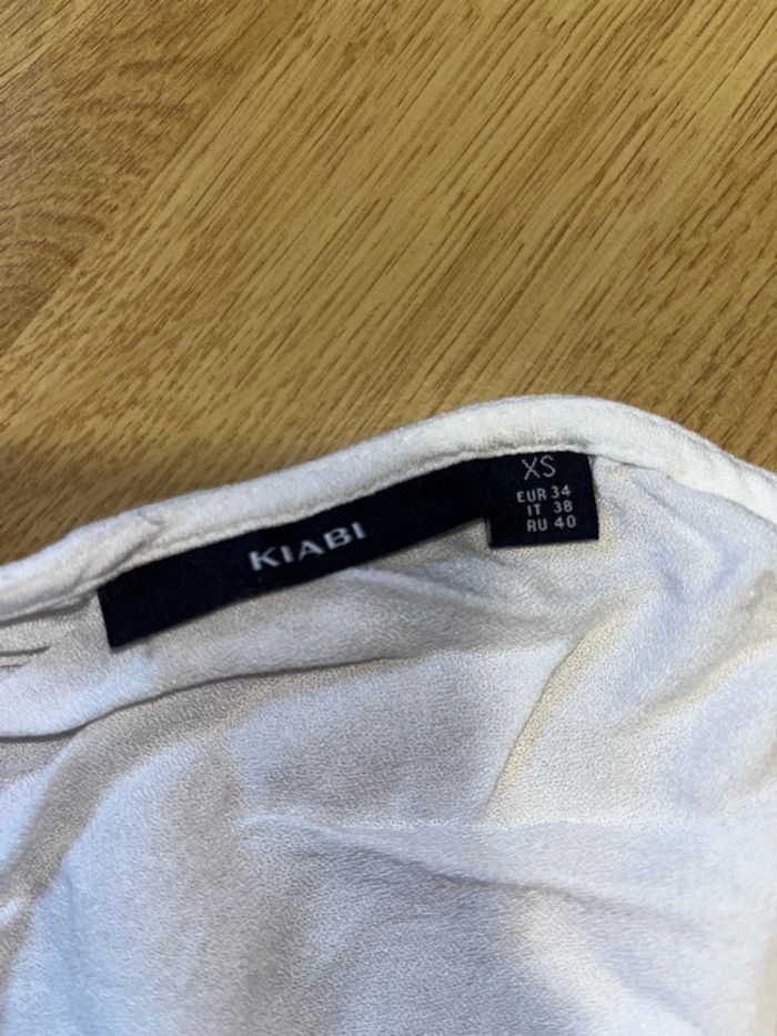 Haut fille taille XS blanc KIABI - photo numéro 3