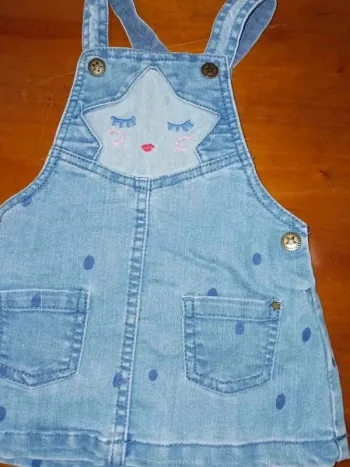 Salopette jupe 6 mois du pareil au même