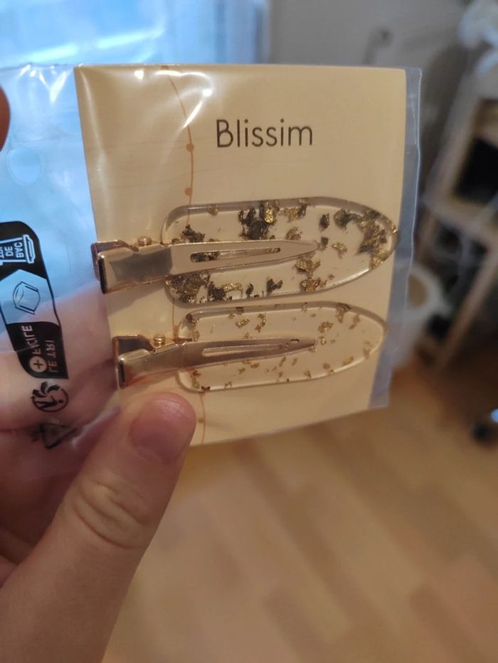 Barrettes dorées Blissim - photo numéro 3