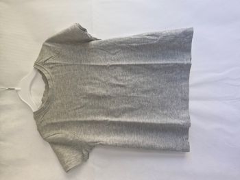 T-shirt manches courtes mixte 3/4 ans - 104 cm Primark Gris