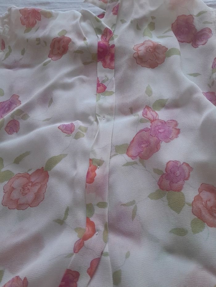 Cacharel vintage chemisier voile taille 38 - photo numéro 11