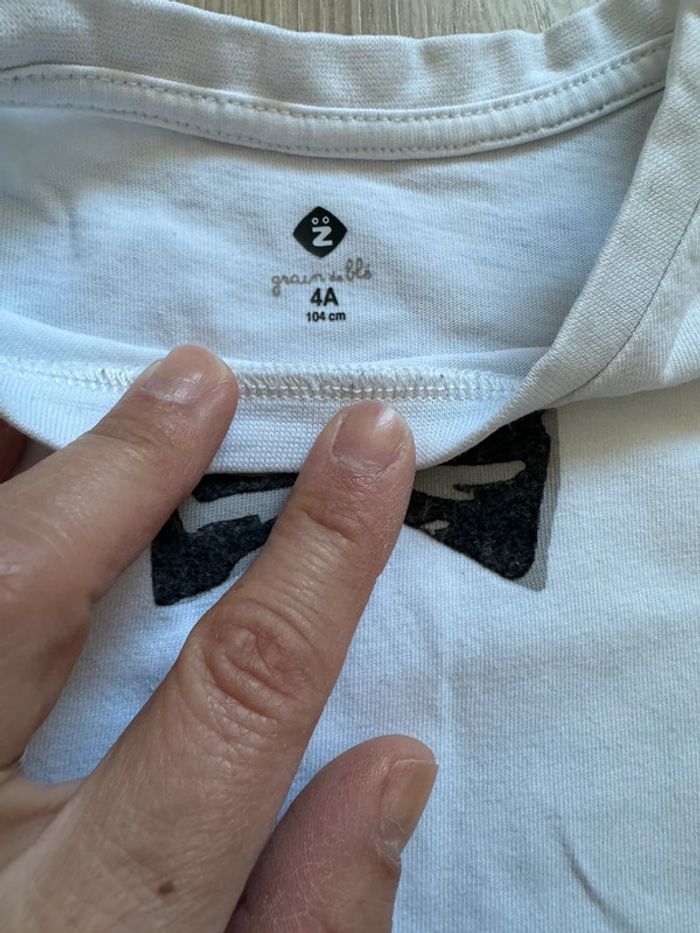 T-shirt 4 ans - photo numéro 2