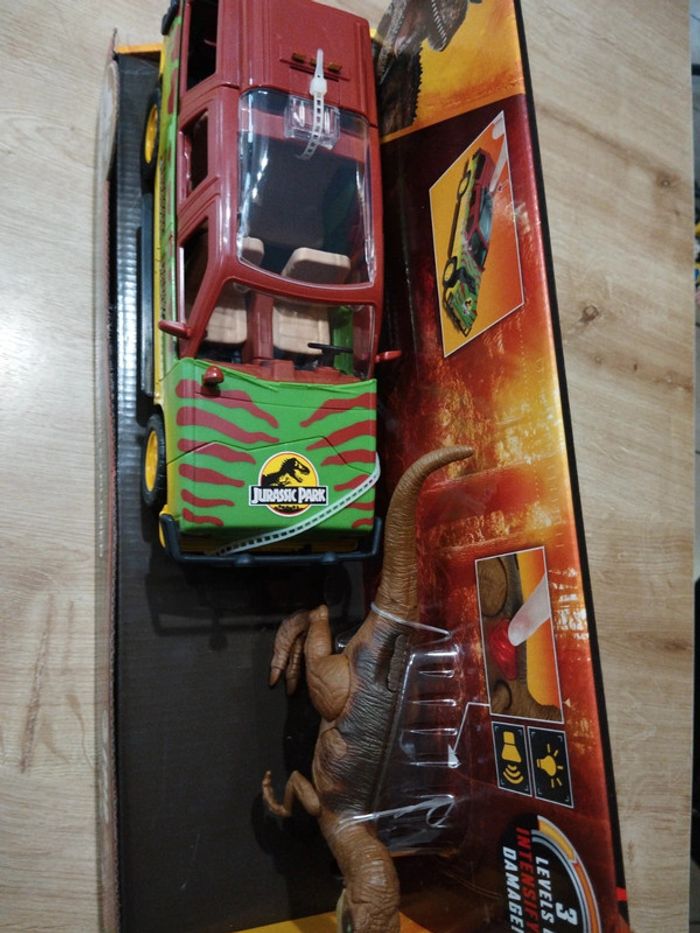 Epic attack jurassic park jurassic world jouet figurine mattel - photo numéro 3