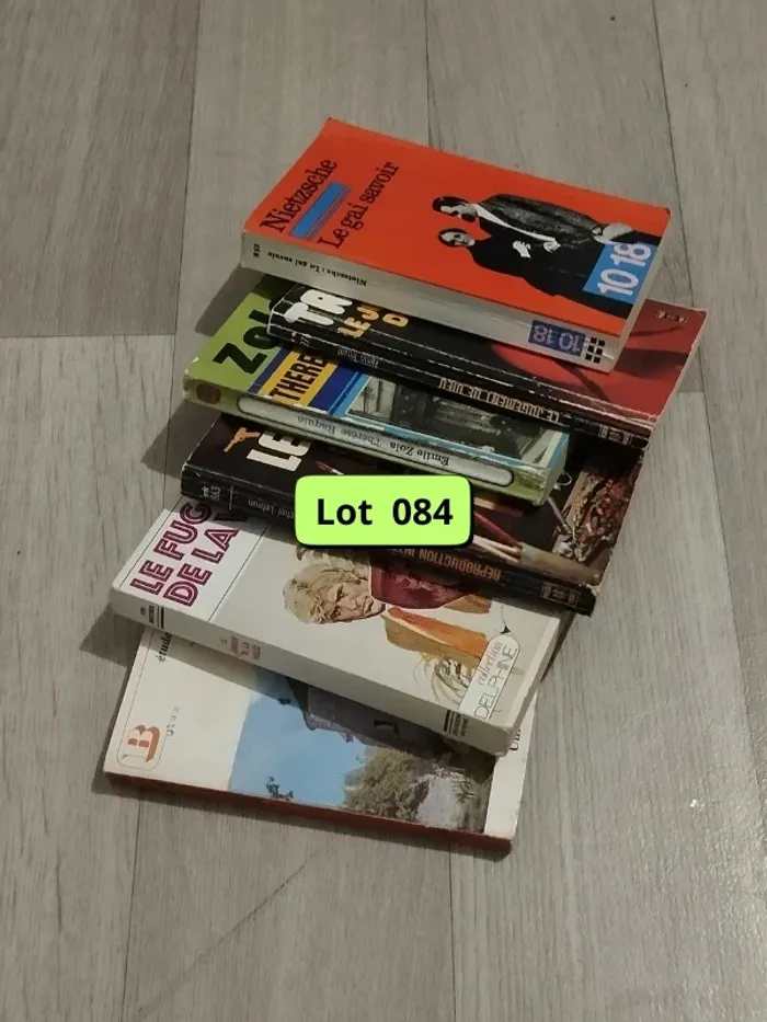 Lot de 6 livres années 70 en bons états L084
