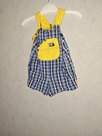 Salopette bb alphabet 6 mois