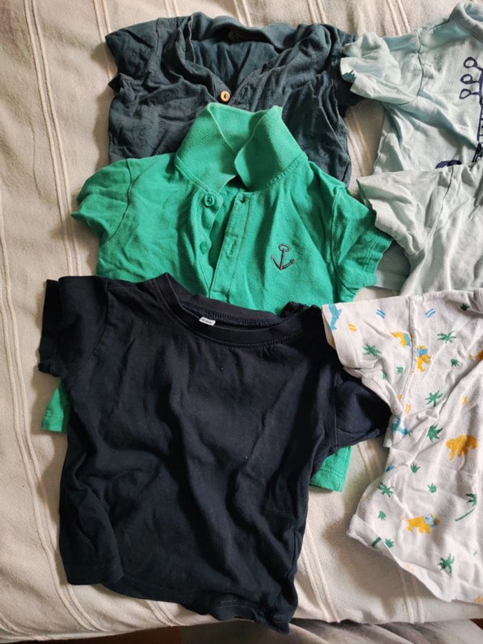 Lot de 7 tee shirt manche courte - photo numéro 2