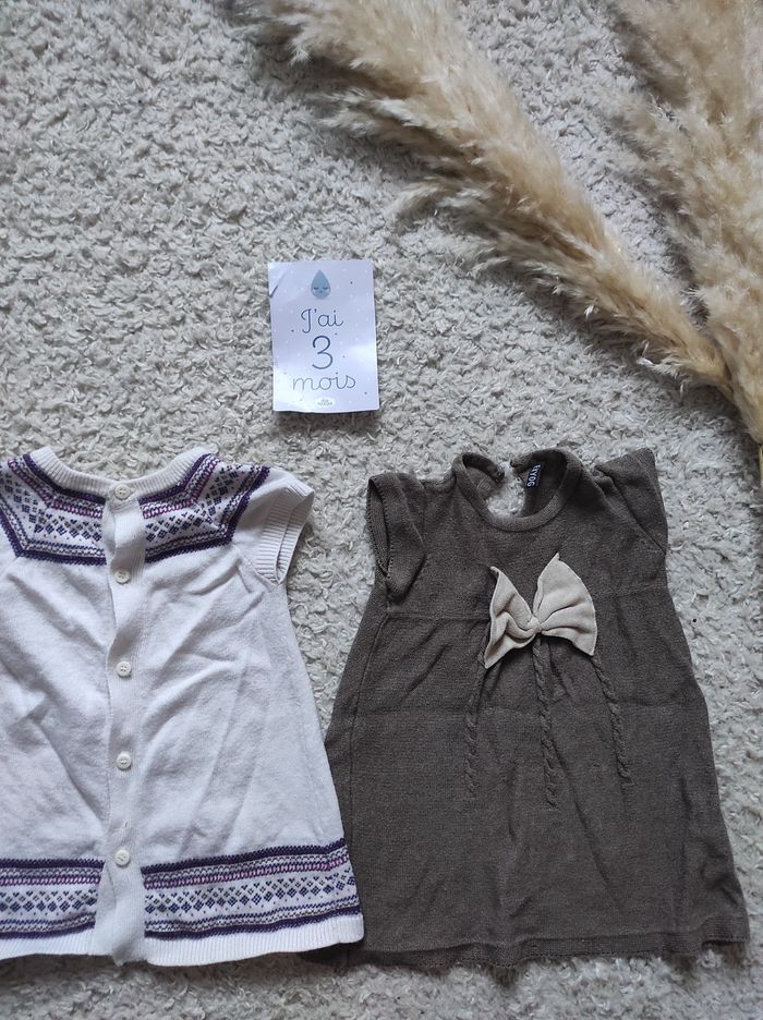 Lot de 2 robes pull
