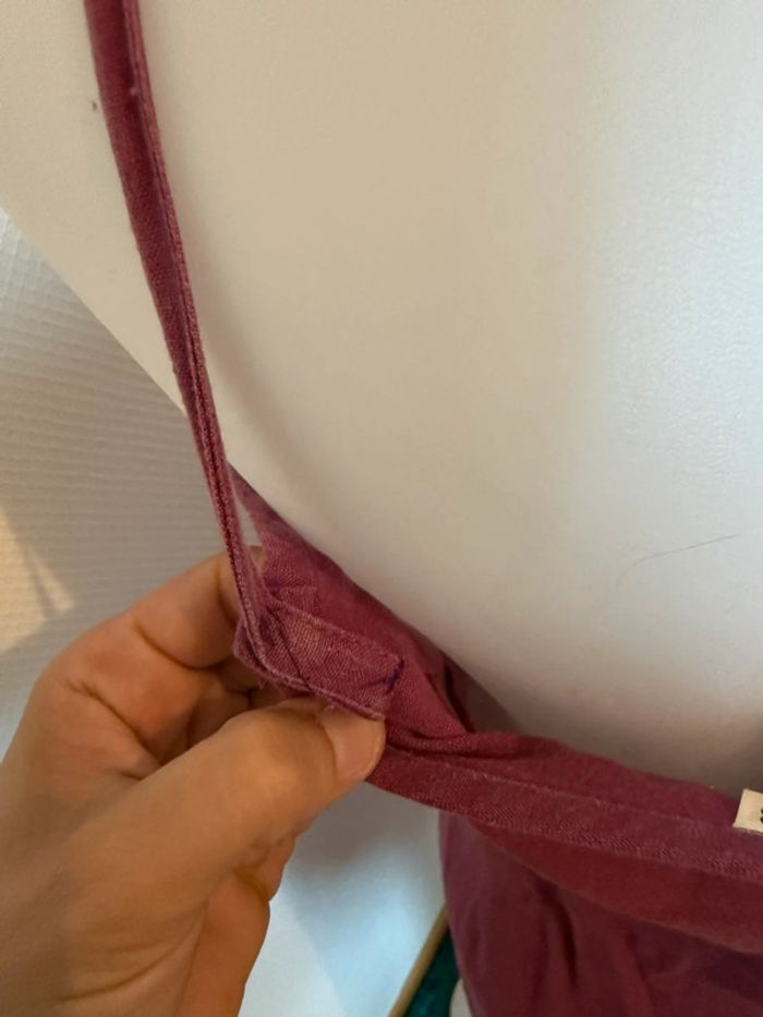 Robe vintage violette en bon état taille 38 - photo numéro 8