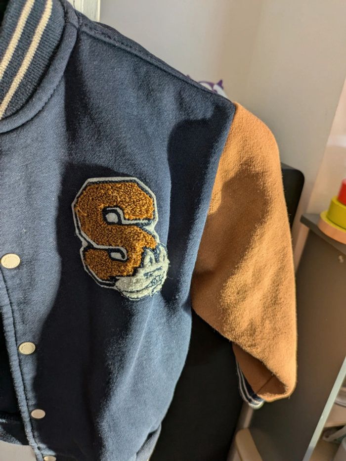 Veste Bomber avec écusson sur le devant - photo numéro 2