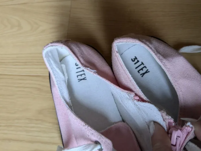 Tennis roses Tex - pointure 31 - photo numéro 8
