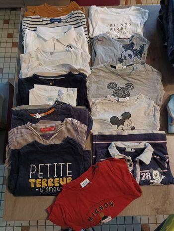 Lots tee-shirts manches longues