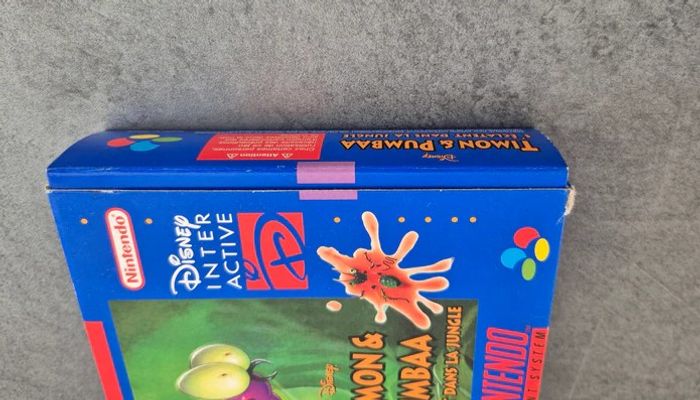 Jeu Super Nintendo Timon & Pumbaa s'éclatent dans la jungle - Pal Fra Fah très Bon état - Complet - photo numéro 5