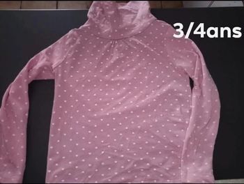 Pull col roulé taille 3/4ans