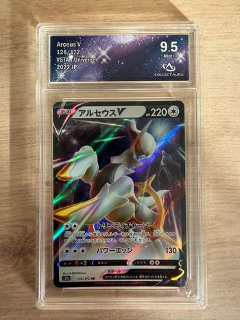 Carte gradé arceus V