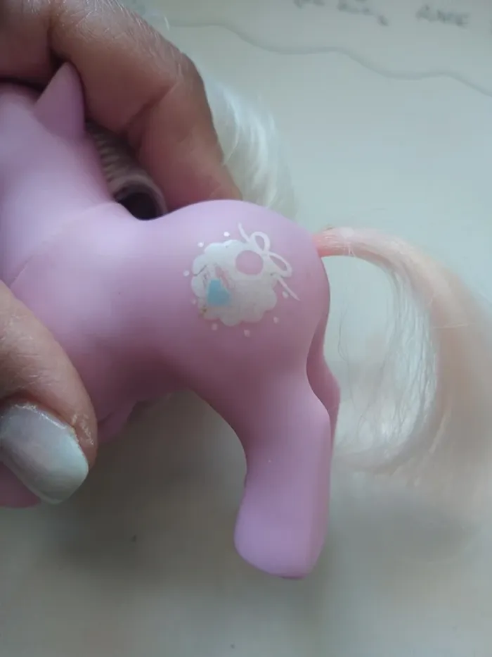 Mon petit poney my little pony G1 Hasbro Tiddley winks baby bébé - photo numéro 5