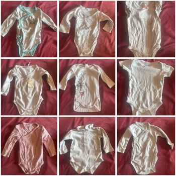Lot de 9 bodies
