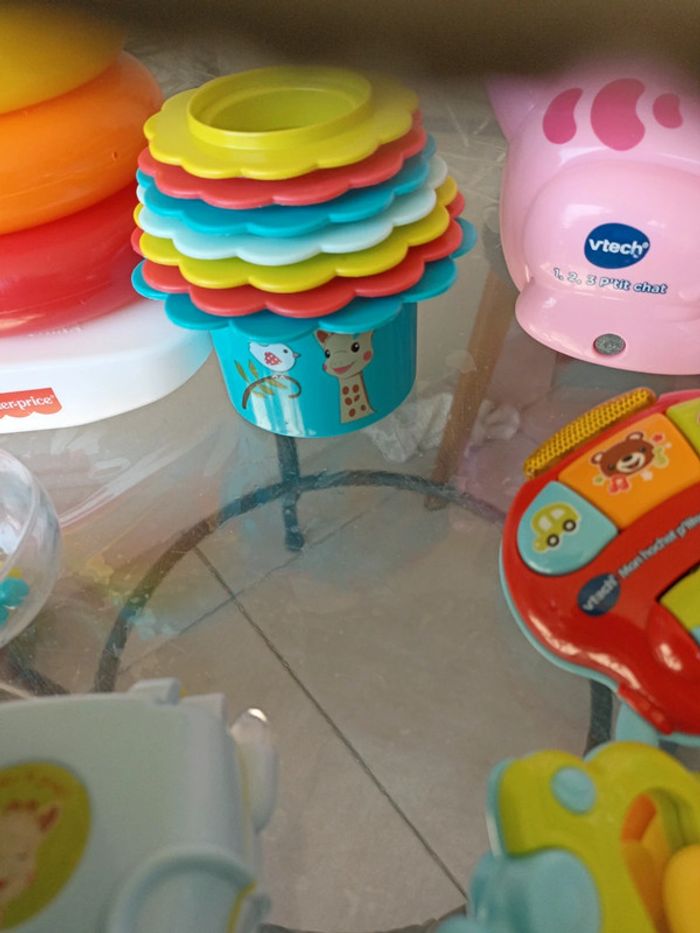 Lot jouets d éveil 1er âge (Sophie la girafe/VTech/Fisher Price) - photo numéro 4