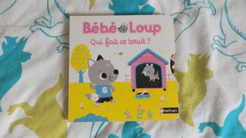 Livre Bébé loup Qui fait ce bruit
