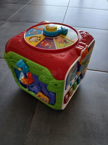 Super cube des découvertes, jeu éveil bébé, jeu électronique- Vtech