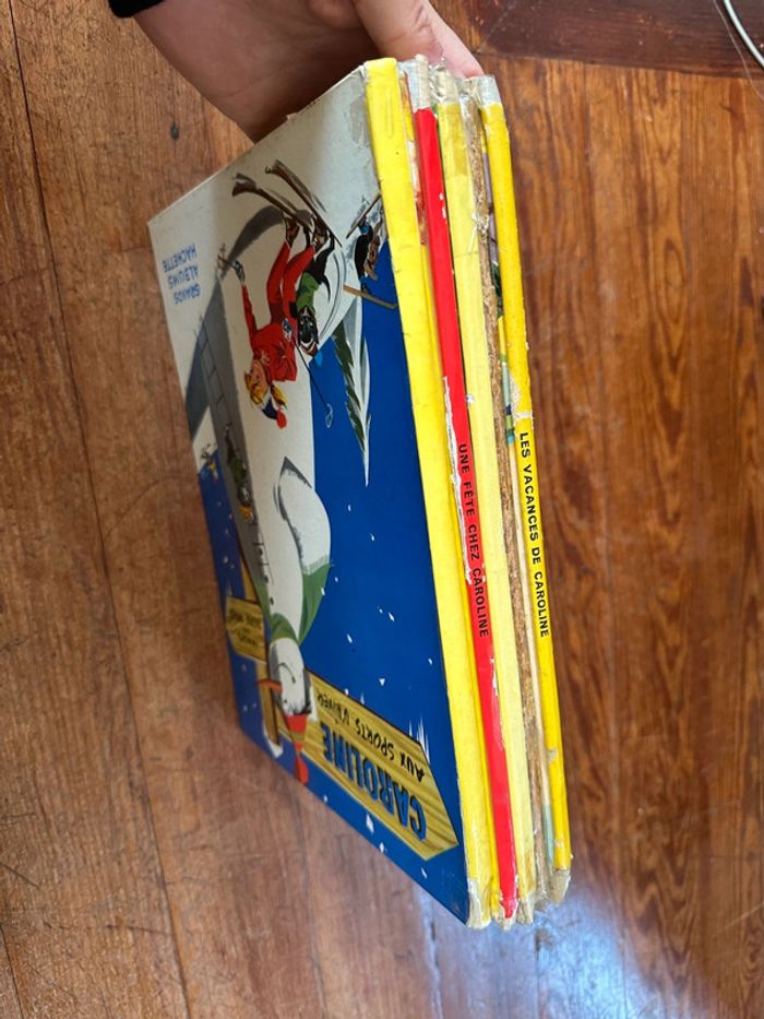 Pierre Probst - Lot de 5 Grands Albums Hachette Caroline livres anciens éditions originales - photo numéro 4