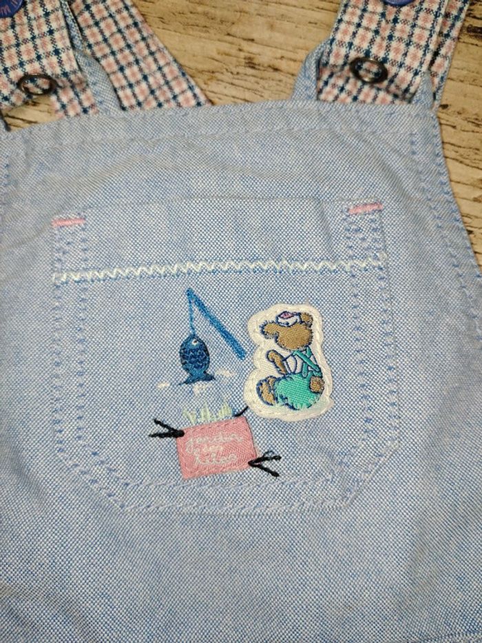 Jolie salopette short été Sergent major garçon 9 mois - photo numéro 4