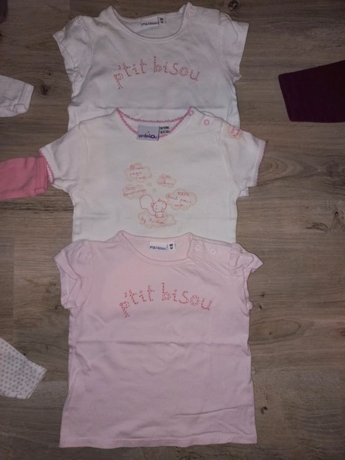 Lot 6 mois 'okaidi/petit bateau/p'tit bisou' - photo numéro 3