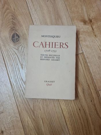 Cahiers Montesquieu