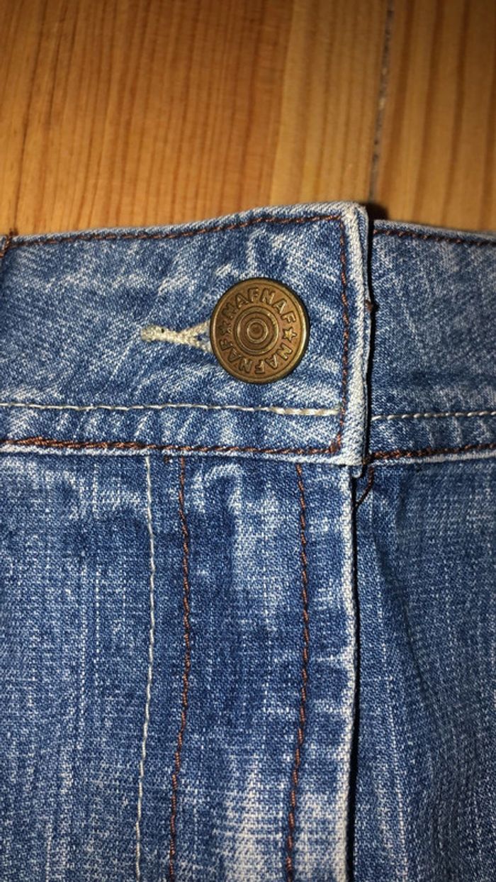 Jupe en jean Naf Naf taille 36 - photo numéro 3