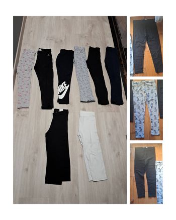 Lot de leggings 8ans fille neufs