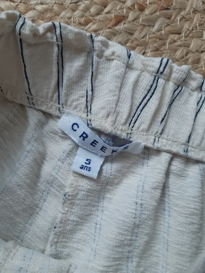 Pantalon fin rayé Creeks 5 ans - photo numéro 5