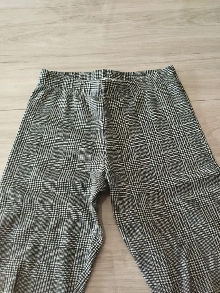 Pantalon à carreaux - filles - 8 ans - photo numéro 2