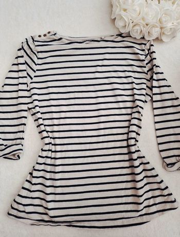 🤰 Haut rayé à manches longues de grossesse - Taille 38 - 🤰