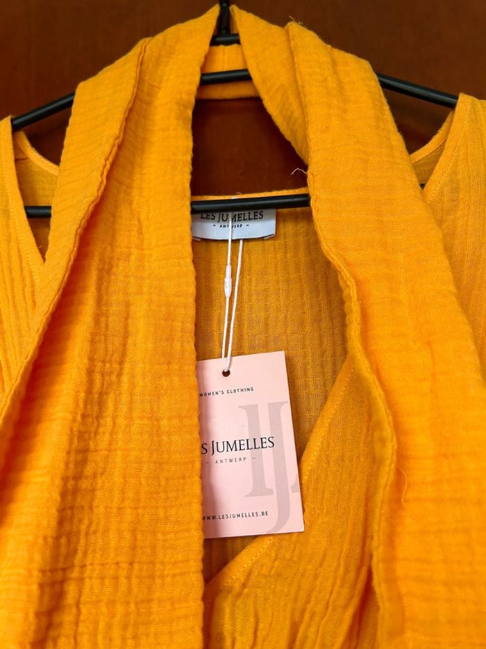 Robe tetra orange Les Jumelles taille unique - photo numéro 2