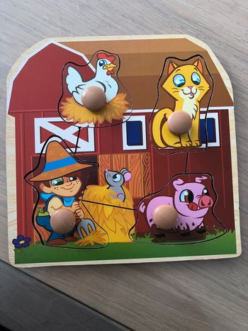Jeu en bois la ferme