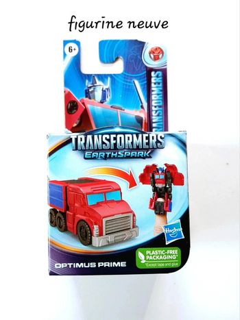 Figurine Transformers Earthspark Optimus Prime