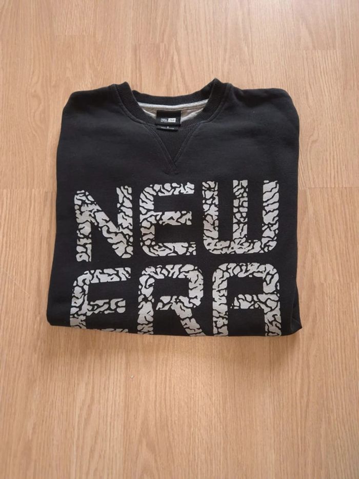 Sweat New Era noir homme taille S