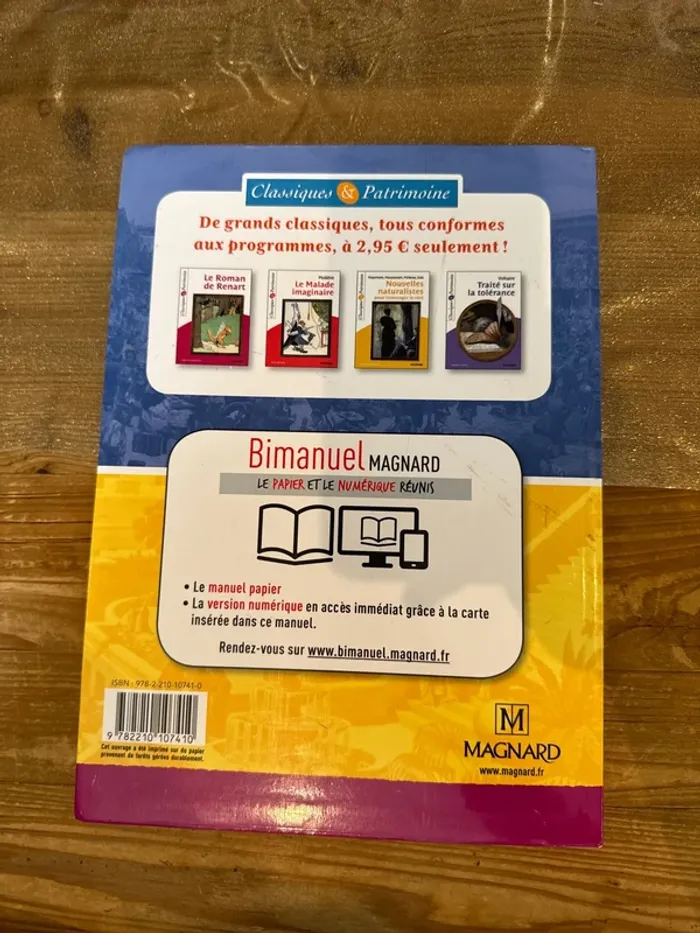 Livre étude de la langue 5e 4e 3e - photo numéro 3