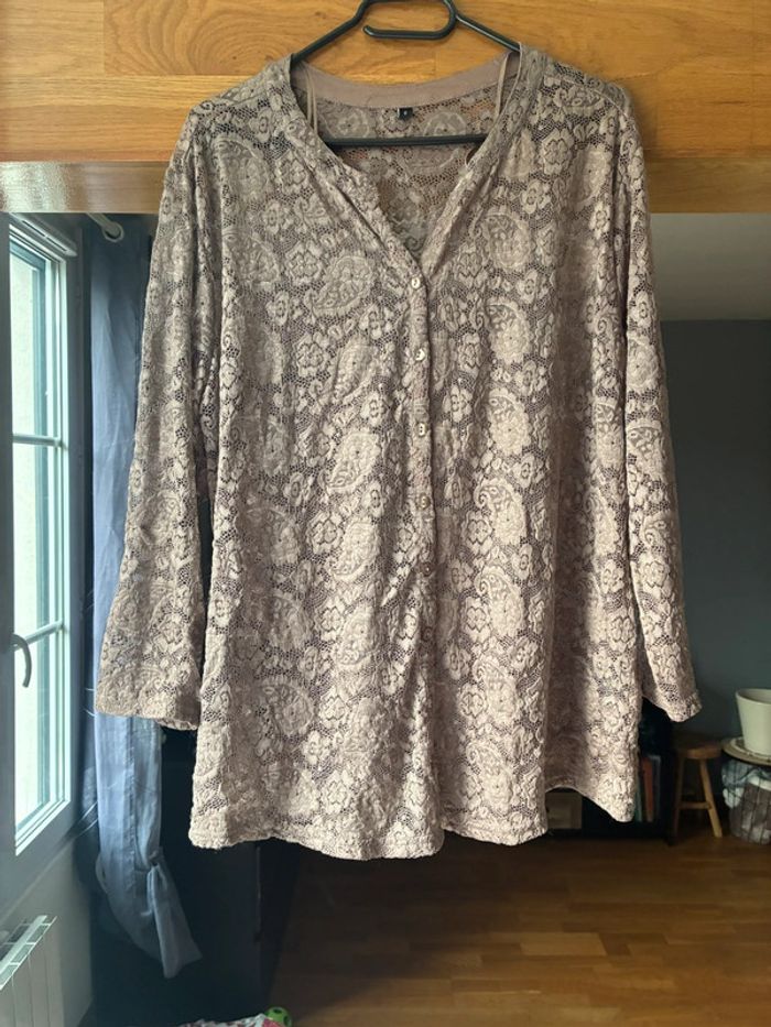 Chemise dentelle