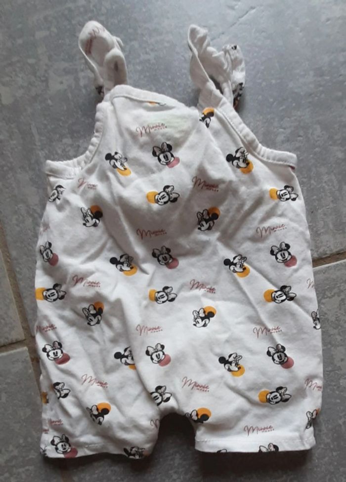 Barboteuse fille minnie 1 mois - photo numéro 3