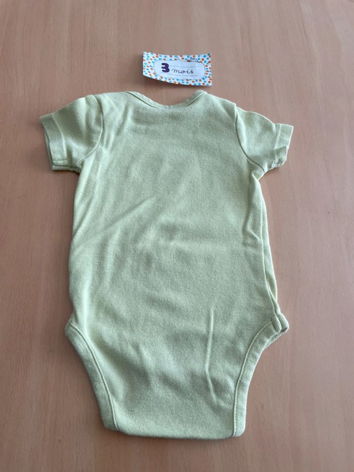 Body manches courtes Gemo 3 mois - photo numéro 2