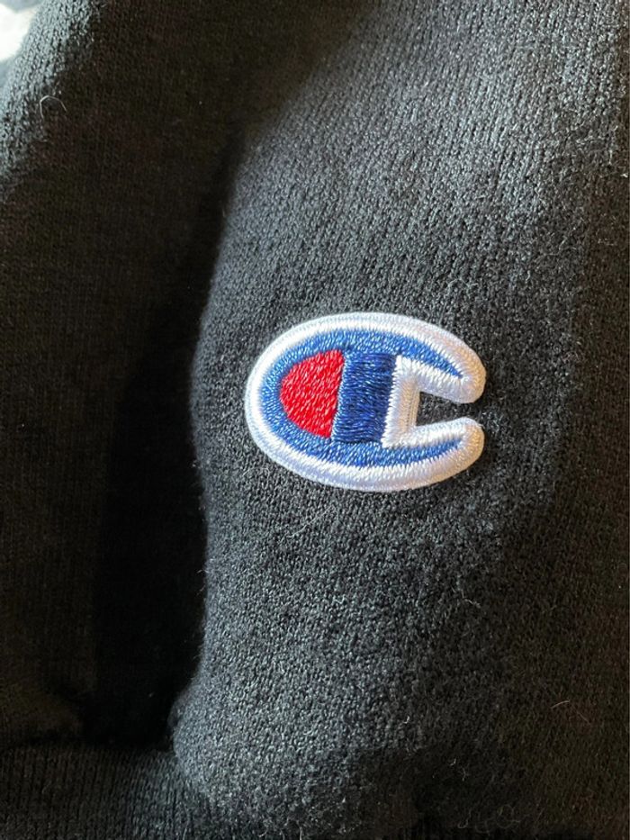 Sweat graphique à col rond noir pour homme Champion Shark Gang taille XL 248 - photo numéro 5