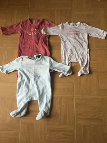 Pyjama 1 mois fille