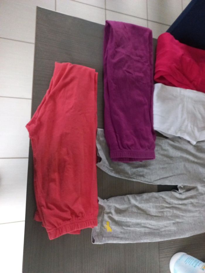 Lot de 5 leggings fille