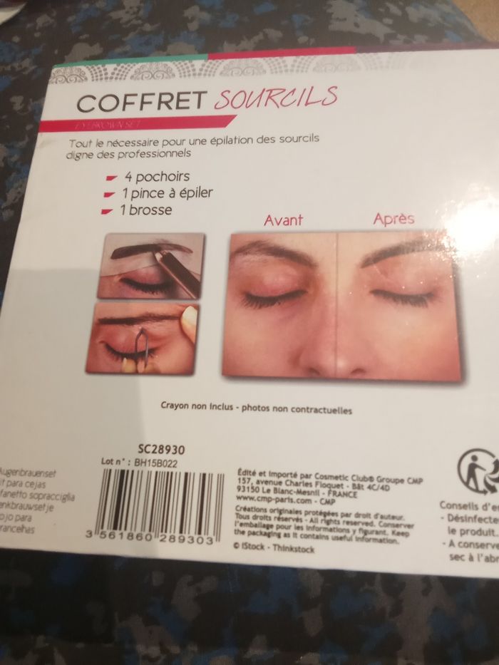 Coffret sourcils - photo numéro 2