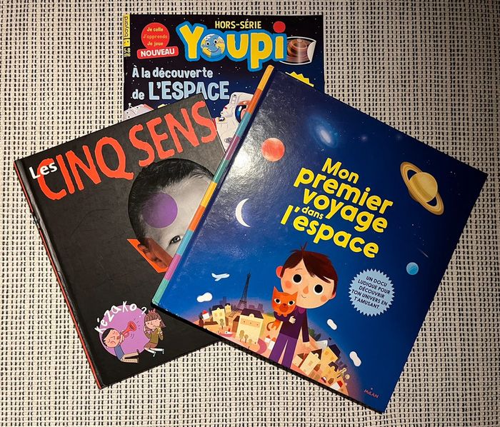 Mon Premier Voyage dans l’Espace / Magazine Youpi / Les Cinq Sens