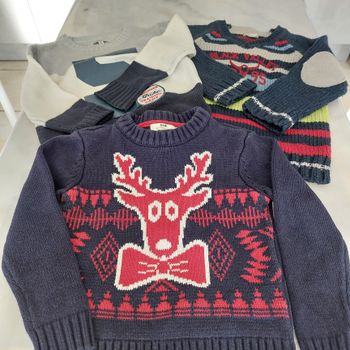 Lot 3 pulls garçons 3 ans 