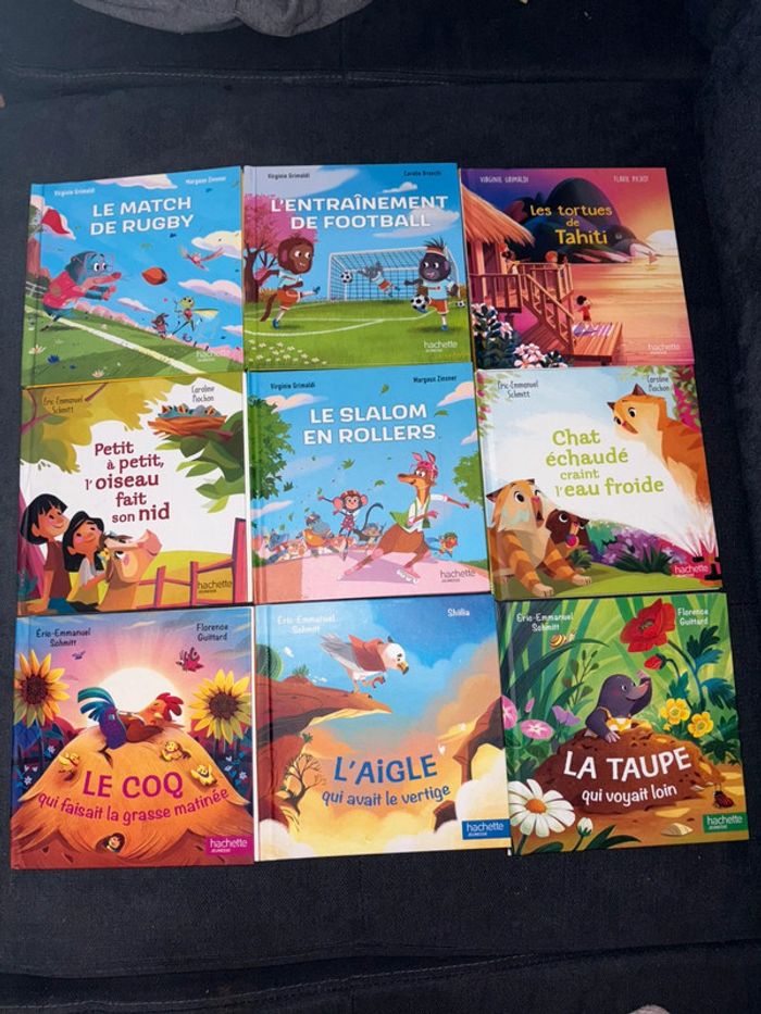 Lot 9 livres mcdo